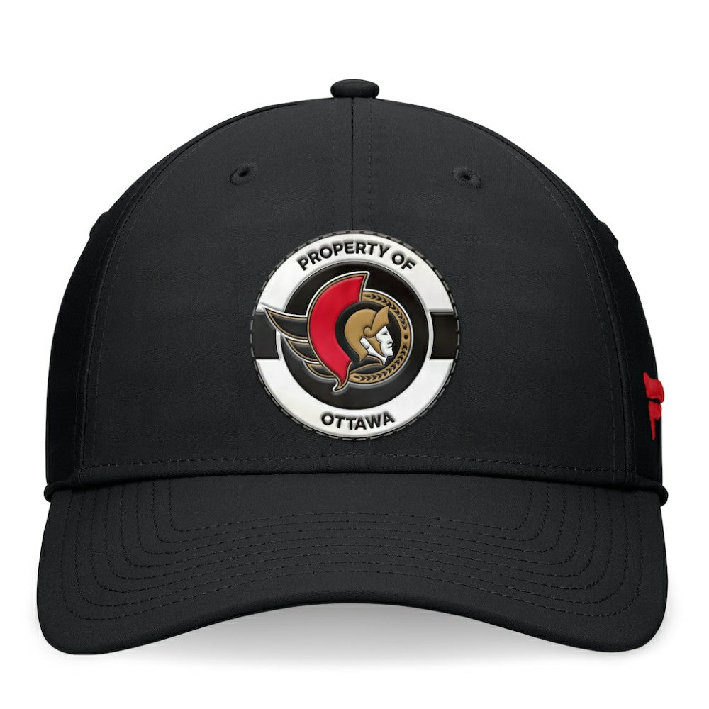 Ottawa Senators Fanatics Authentic Pro Training Camp Flex Hat - Black - NHL