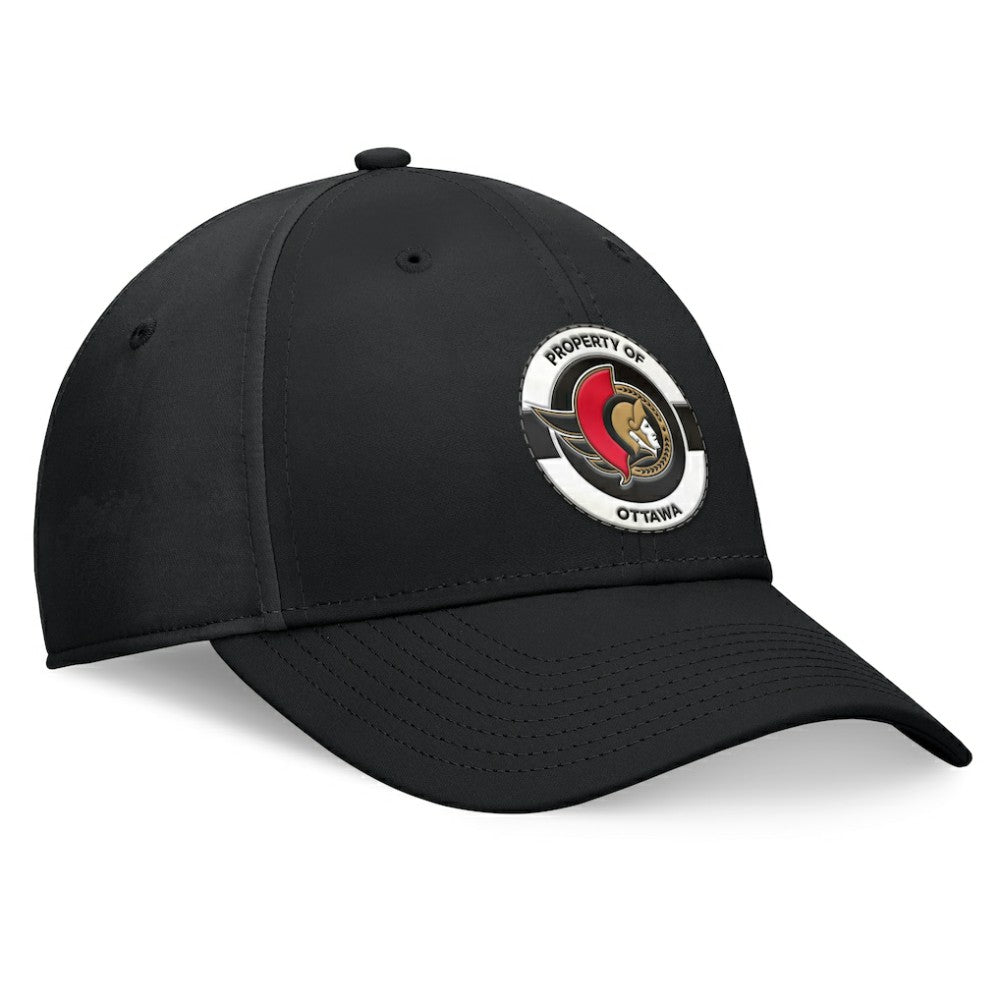 Ottawa Senators Fanatics Authentic Pro Training Camp Flex Hat - Black - NHL