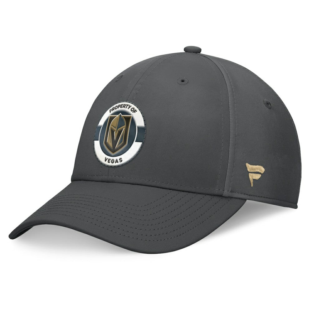 Vegas Golden Knights Fanatics Authentic Pro Training Camp Flex Hat - Charcoal - NHL