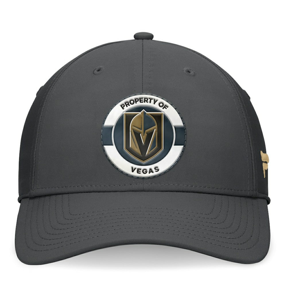 Vegas Golden Knights Fanatics Authentic Pro Training Camp Flex Hat - Charcoal - NHL