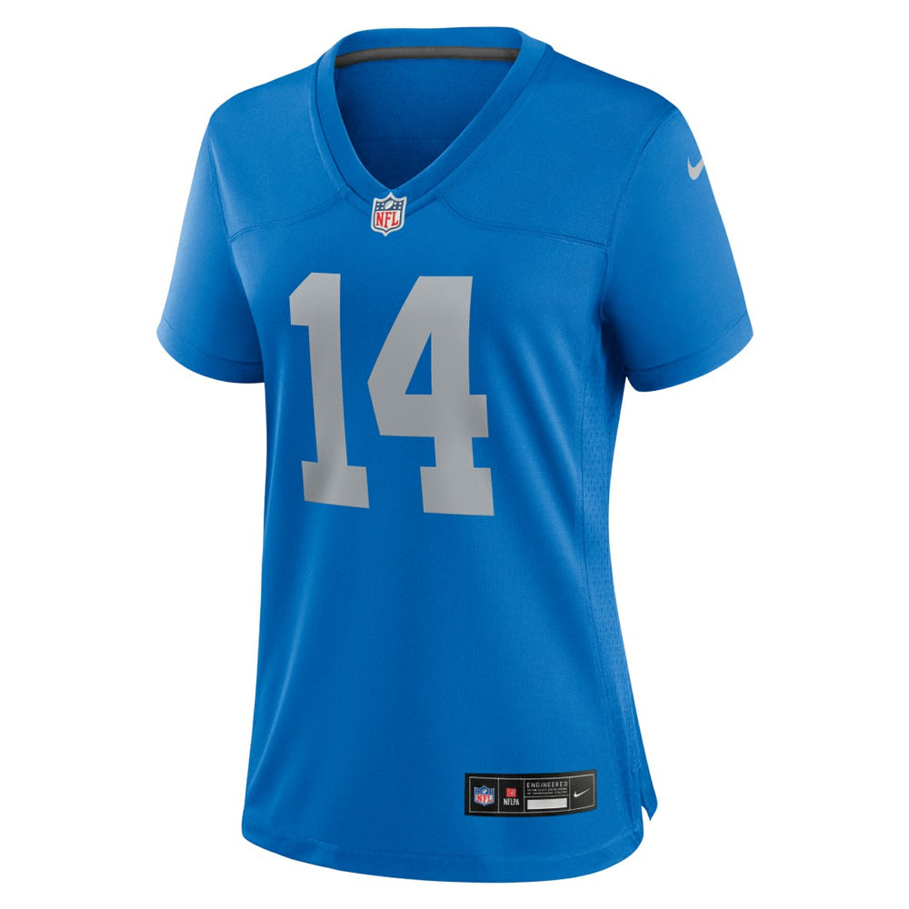 Amon-Ra St. Brown Detroit Lions Women's Alternate Game Jersey Blue | Nike for Sale