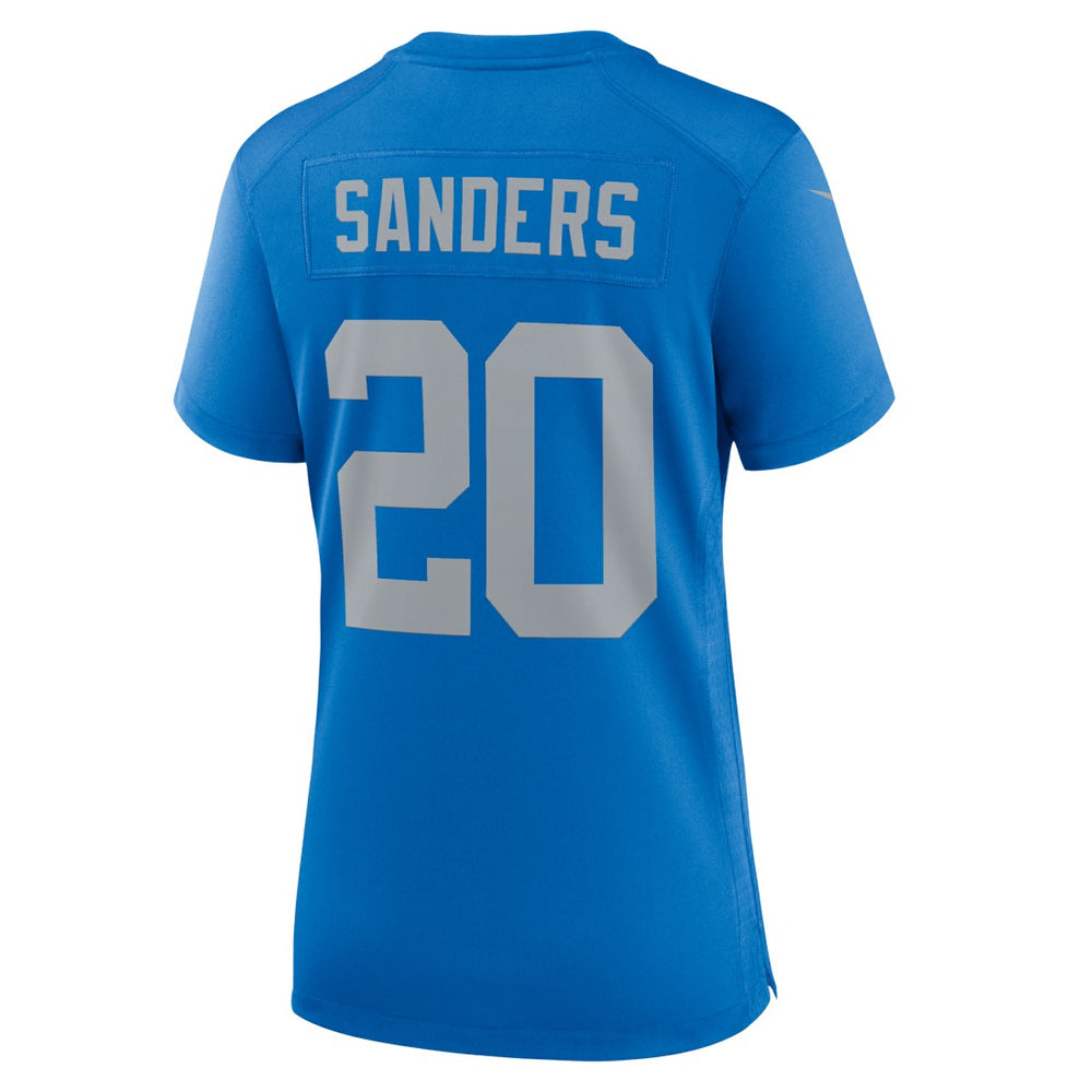 Barry Sanders Detroit Lions Women's Alternate Game Jersey Blue | Nike for Sale
