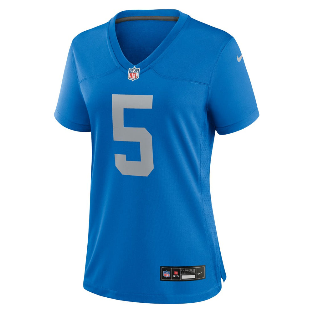 David Montgomery Detroit Lions Women's Alternate Game Jersey Blue | Nike for Sale