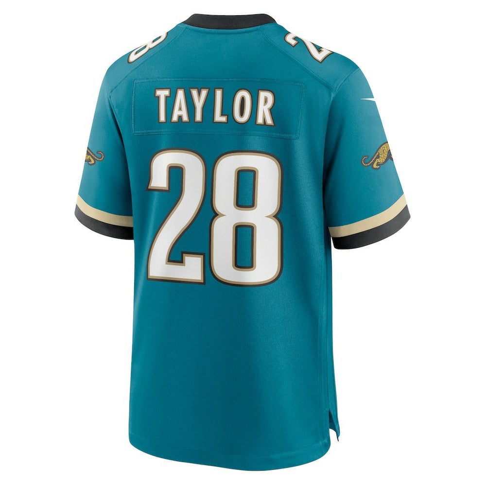 Fred Taylor Jacksonville Jaguars Prowler Throwback Retired Player Game Jersey Teal | Nike for Sale