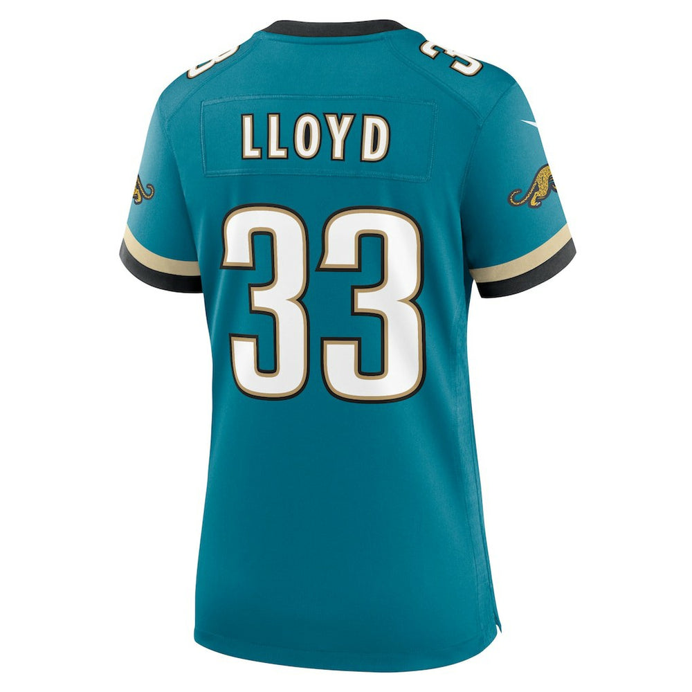 Devin Lloyd Jacksonville Jaguars Women's Prowler Throwback Game Jersey Teal | Nike for Sale