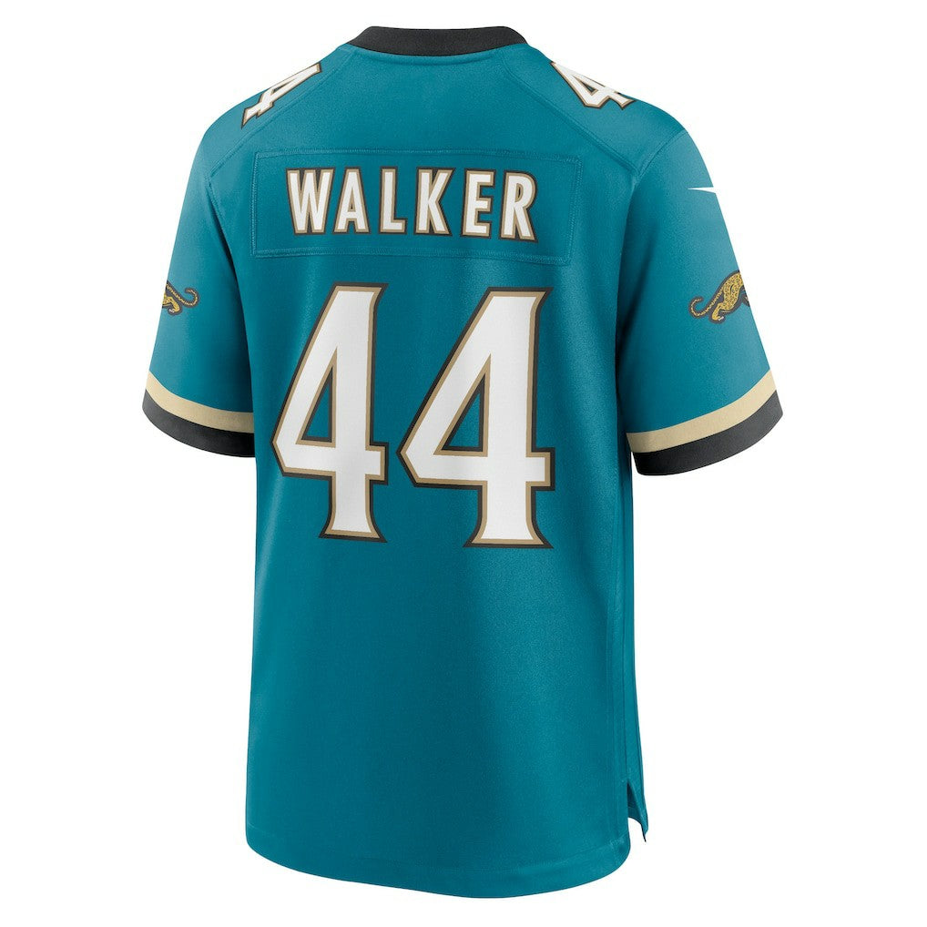 Travon Walker Jacksonville Jaguars Prowler Throwback Player Game Jersey Teal | Nike for Sale