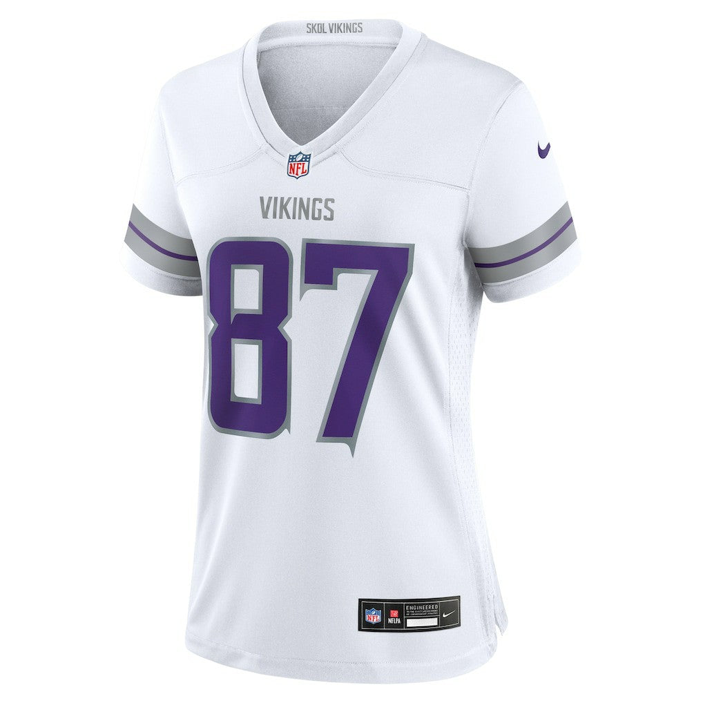 T.J. Hockenson Minnesota Vikings Women's Alternate Game Player Jersey White | Nike for Sale