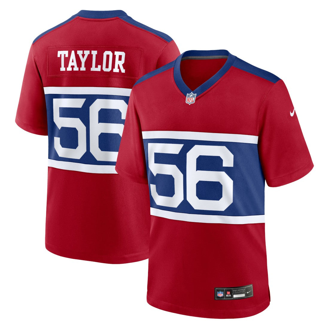 Lawrence Taylor New York Giants Alternate Retired Player Game Jersey Century Red | Nike for Sale