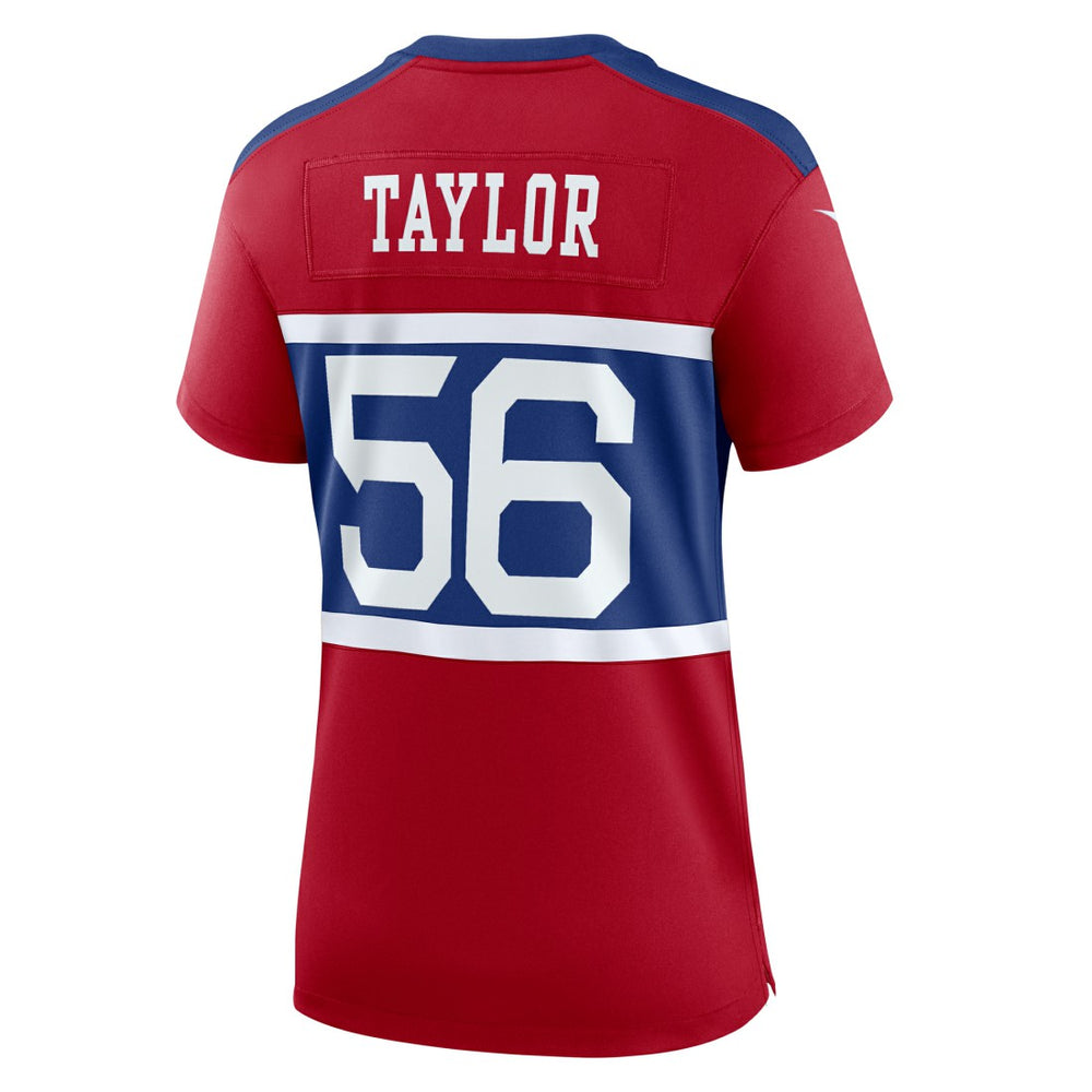 Lawrence Taylor New York Giants Women's Alternate Retired Player Game Jersey Century Red | Nike for Sale