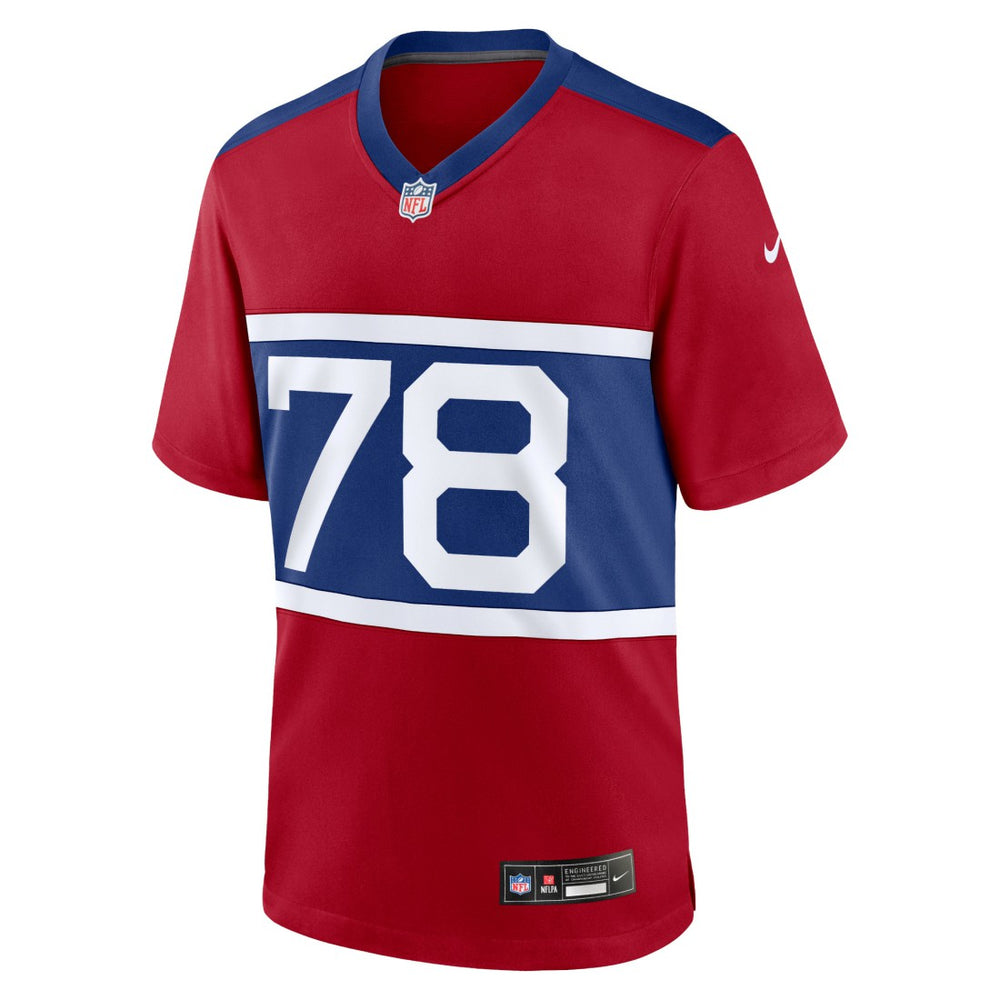 Andrew Thomas New York Giants Alternate Player Game Jersey Century Red | Nike for Sale