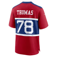 Andrew Thomas New York Giants Alternate Player Game Jersey Century Red | Nike for Sale