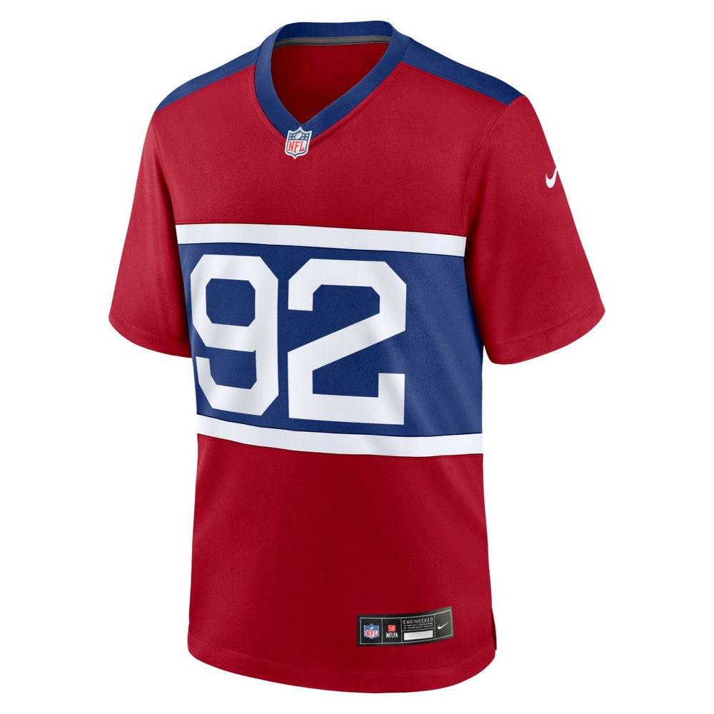 Michael Strahan New York Giants Alternate Retired Player Game Jersey Century Red | Nike for Sale
