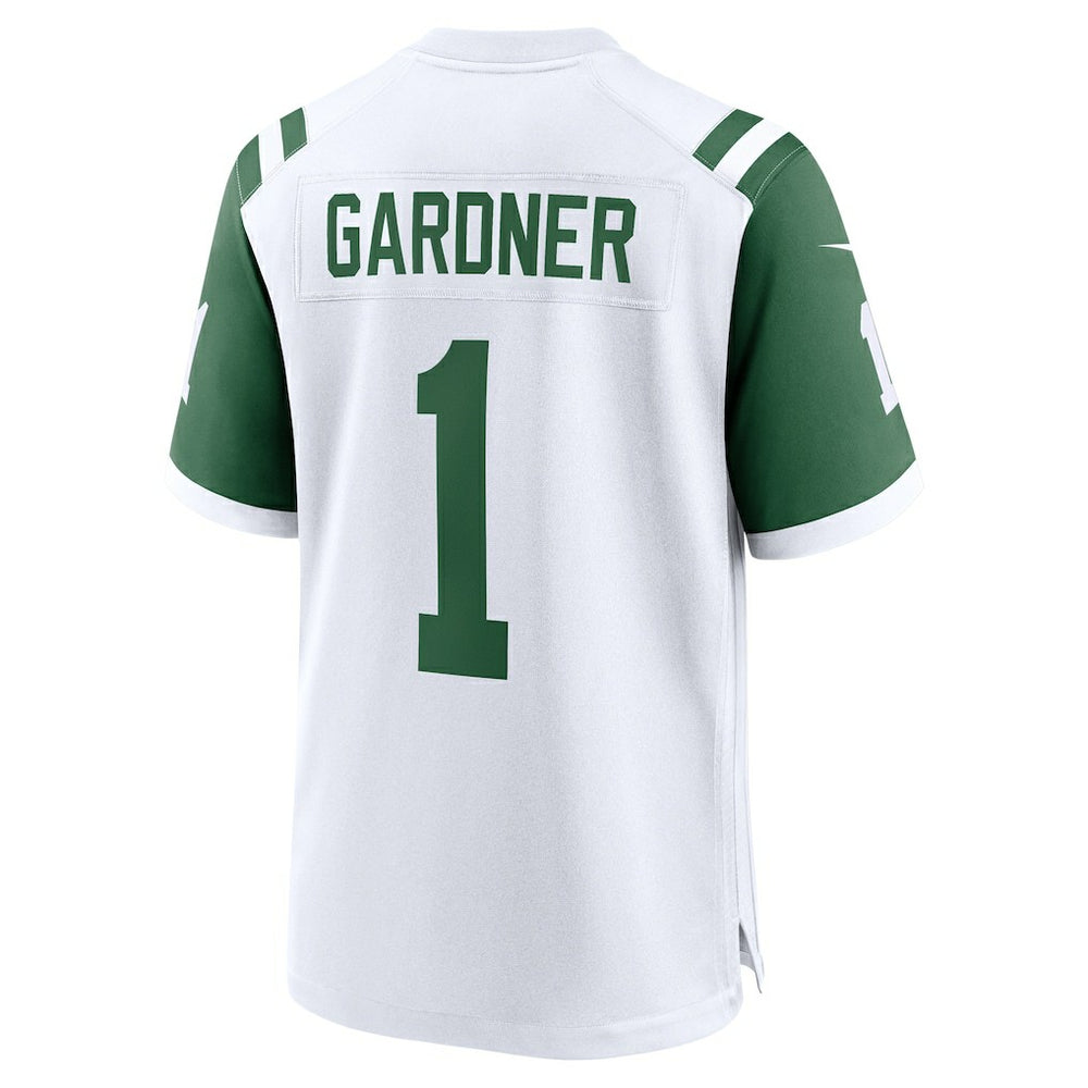 Ahmad Sauce Gardner New York Jets Classic Alternate Game Jersey White | Nike for Sale