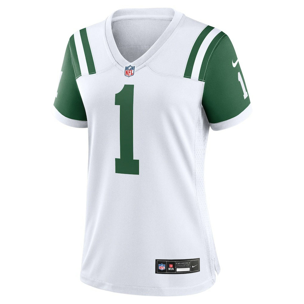 Ahmad Sauce Gardner New York Jets Women's Classic Alternate Game Jersey White | Nike for Sale