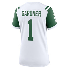 Ahmad Sauce Gardner New York Jets Women's Classic Alternate Game Jersey White | Nike for Sale