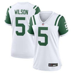 Garrett Wilson New York Jets Women's Classic Alternate Game Jersey White | Nike for Sale