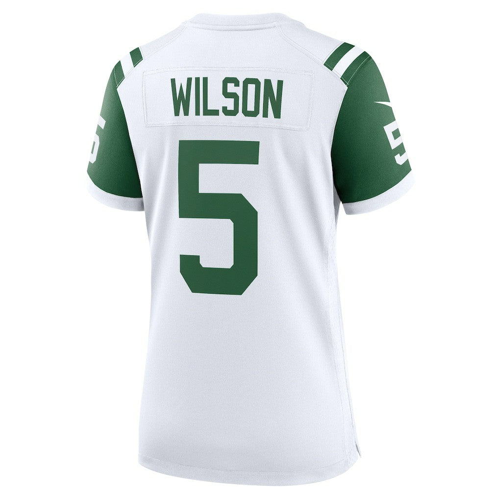 Garrett Wilson New York Jets Women's Classic Alternate Game Jersey White | Nike for Sale