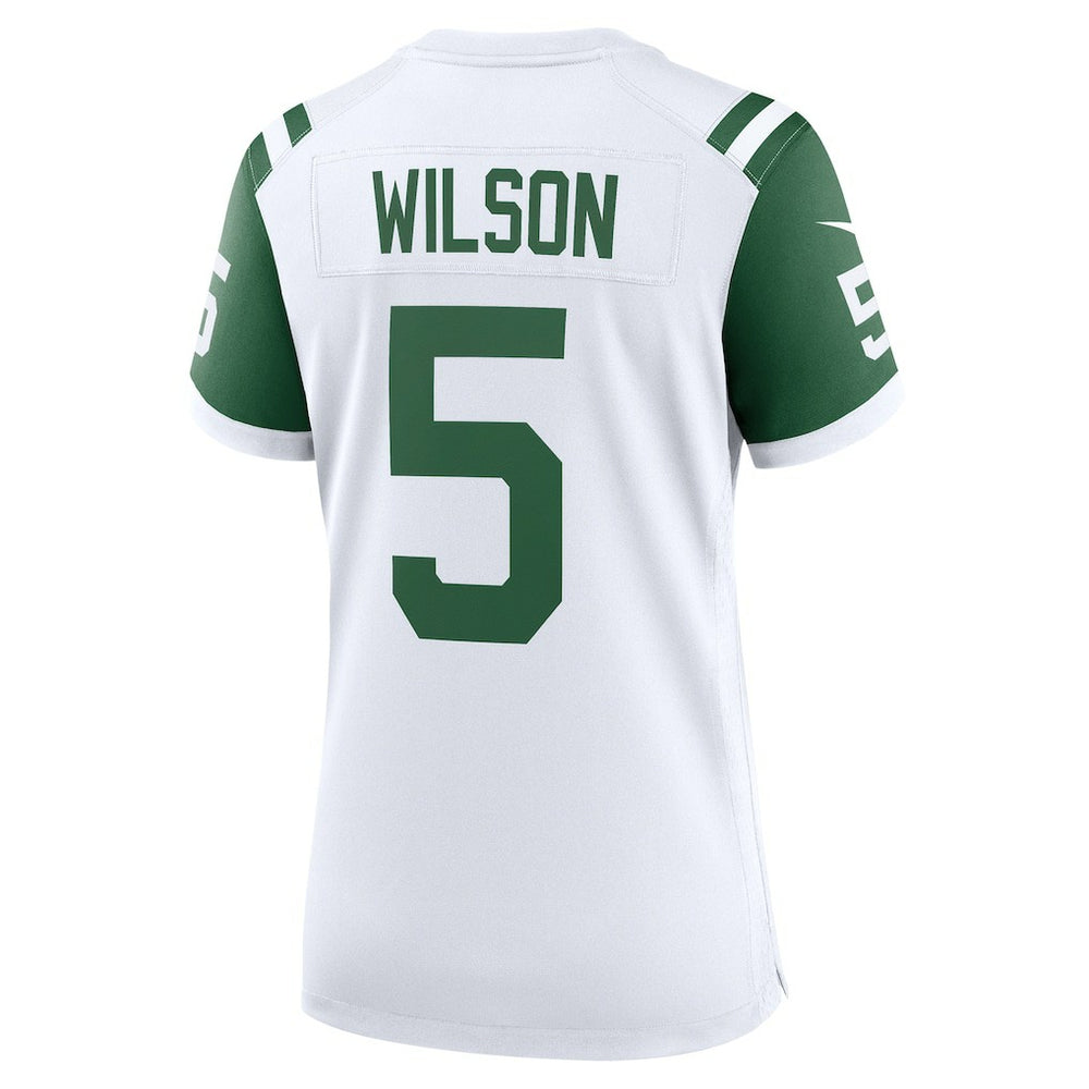 Garrett Wilson New York Jets Women's Classic Alternate Game Jersey White | Nike for Sale