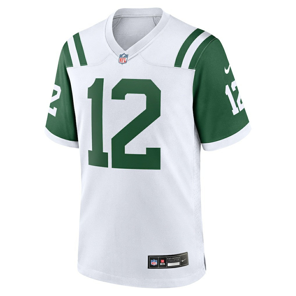 Joe Namath New York Jets Classic Alternate Retired Player Game Jersey White | Nike for Sale