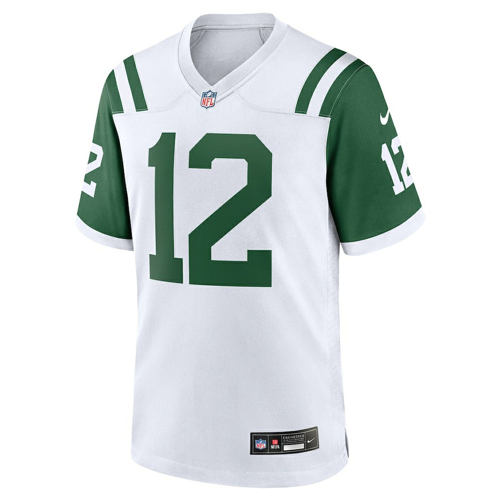 Joe Namath New York Jets Classic Alternate Retired Player Game Jersey White | Nike for Sale