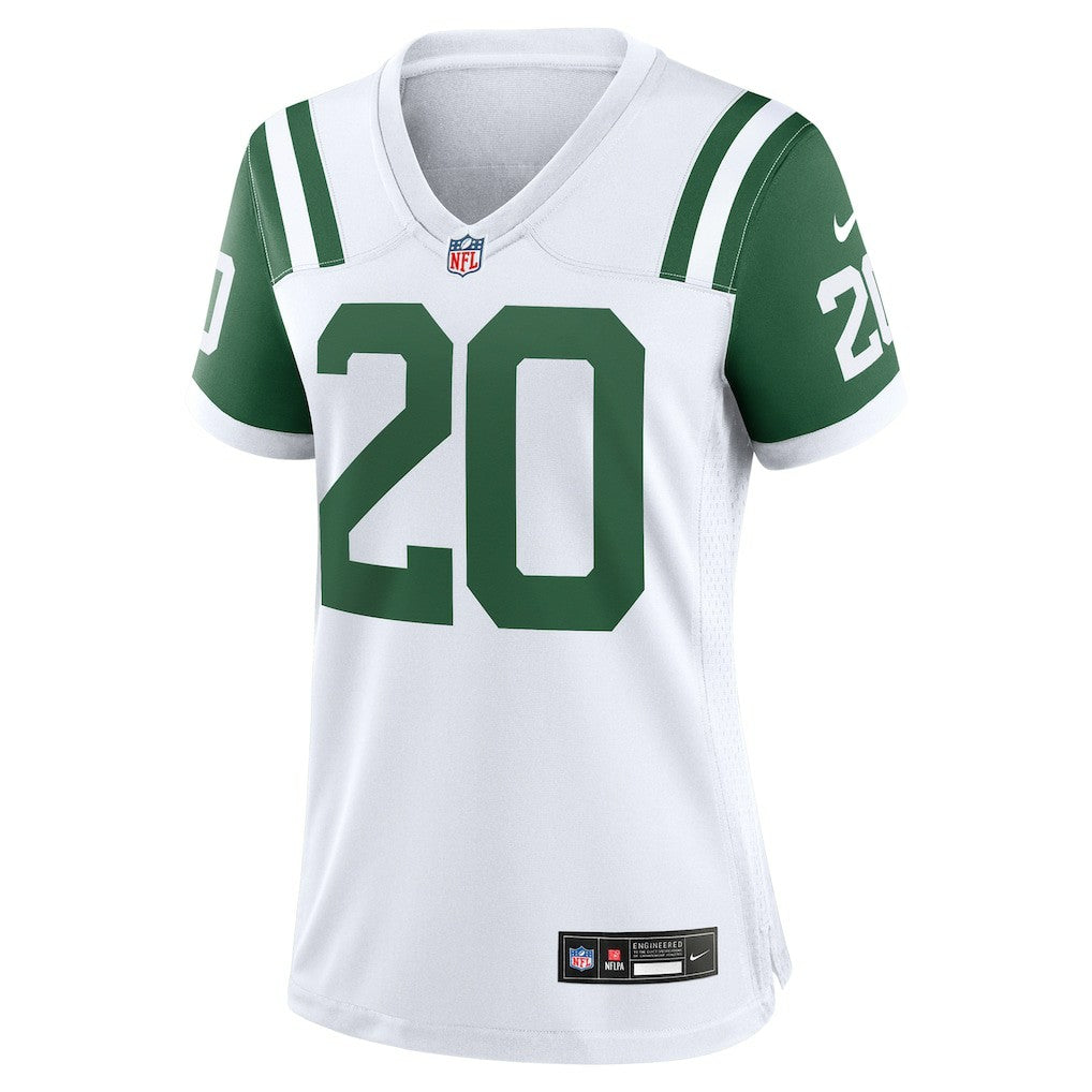 Breece Hall New York Jets Women's Classic Alternate Game Jersey White | Nike for Sale