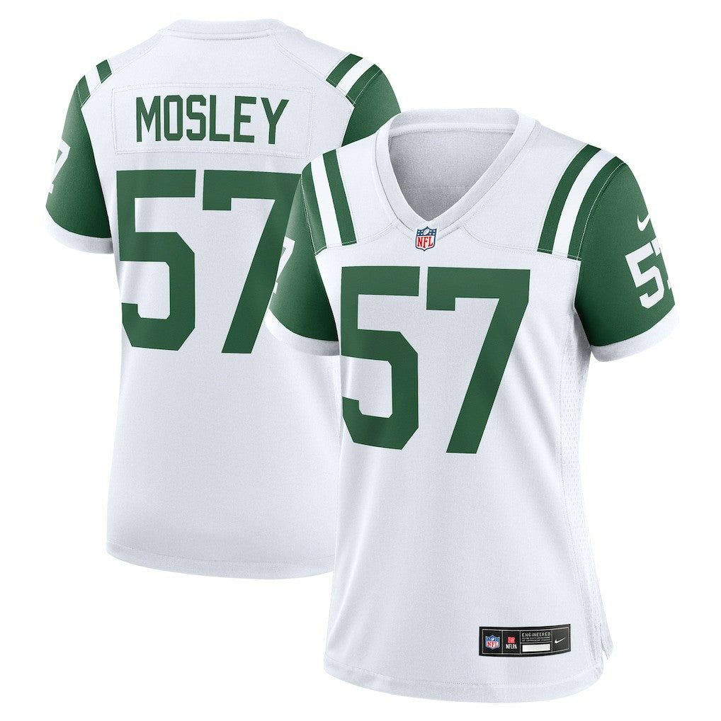 C.J. Mosley New York Jets Women's Classic Alternate Game Jersey White | Nike for Sale