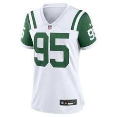 Quinnen Williams New York Jets Women's Classic Alternate Game Jersey White | Nike for Sale