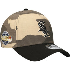 Chicago White Sox New Era Camo Crown A-Frame 9FORTY Adjustable Hat Hats - MLB