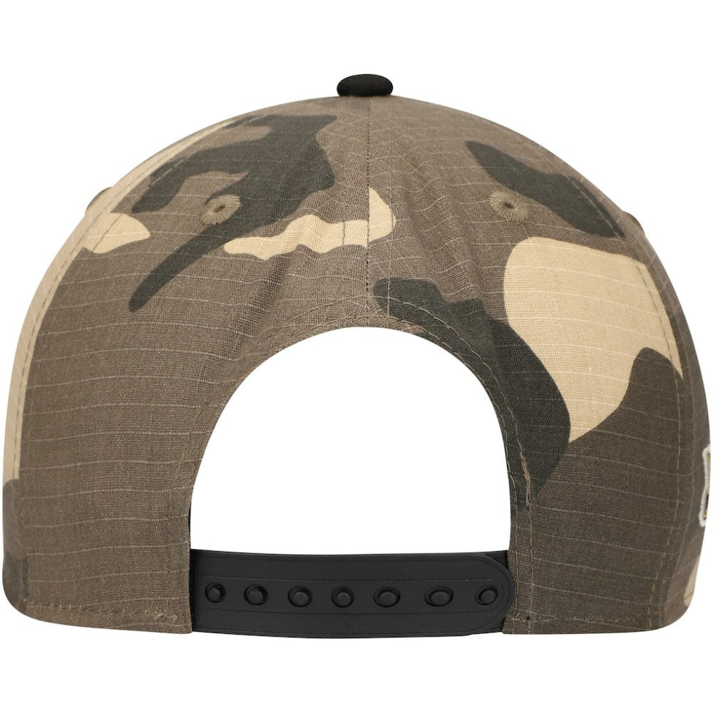 Chicago White Sox New Era Camo Crown A-Frame 9FORTY Adjustable Hat Hats - MLB