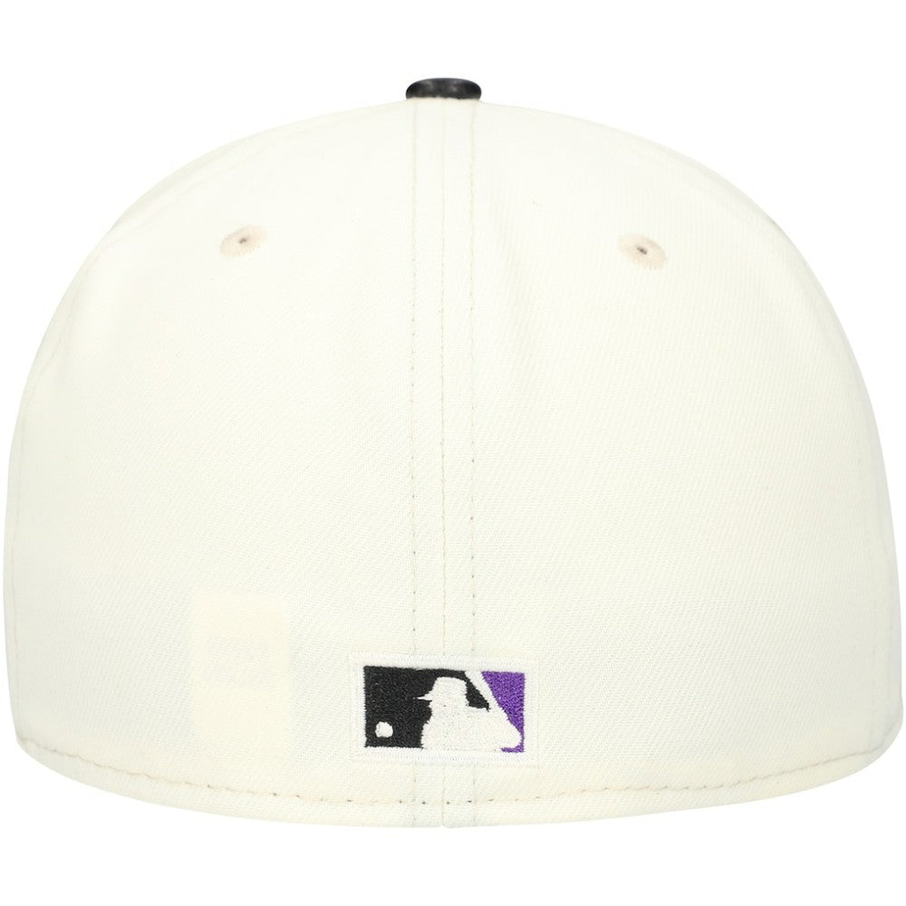 Tampa Bay Rays New Era Game Night Leather Visor 59FIFTY Fitted Hat - MLB