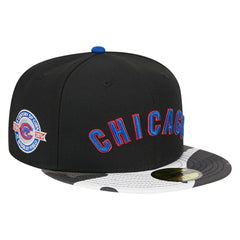 Chicago Cubs New Era Metallic Camo 59FIFTY Fitted Hat - MLB