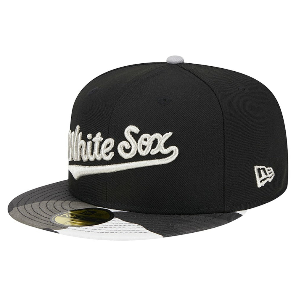 Chicago White Sox New Era Metallic Camo 59FIFTY Fitted Hat - MLB