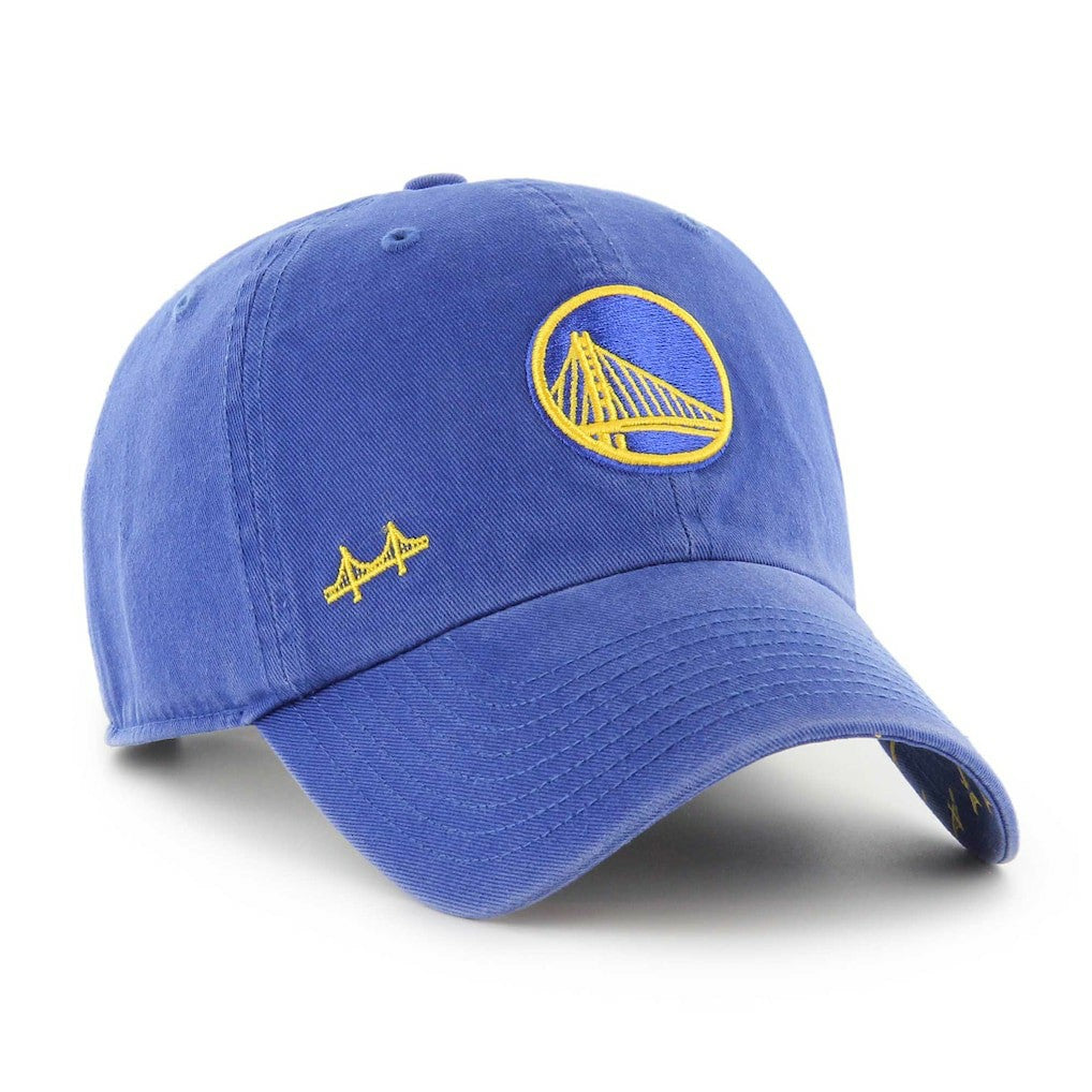 Golden State Warriors '47 Women's Confetti Undervisor Clean Up Adjustable Hat Royal - NBA