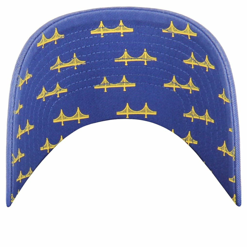 Golden State Warriors '47 Women's Confetti Undervisor Clean Up Adjustable Hat Royal - NBA