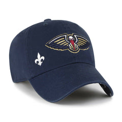 New Orleans Pelicans '47 Women's Confetti Undervisor Clean Up Adjustable Hat Navy - NBA