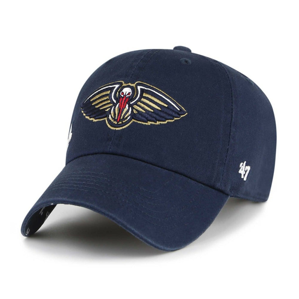 New Orleans Pelicans '47 Women's Confetti Undervisor Clean Up Adjustable Hat Navy - NBA