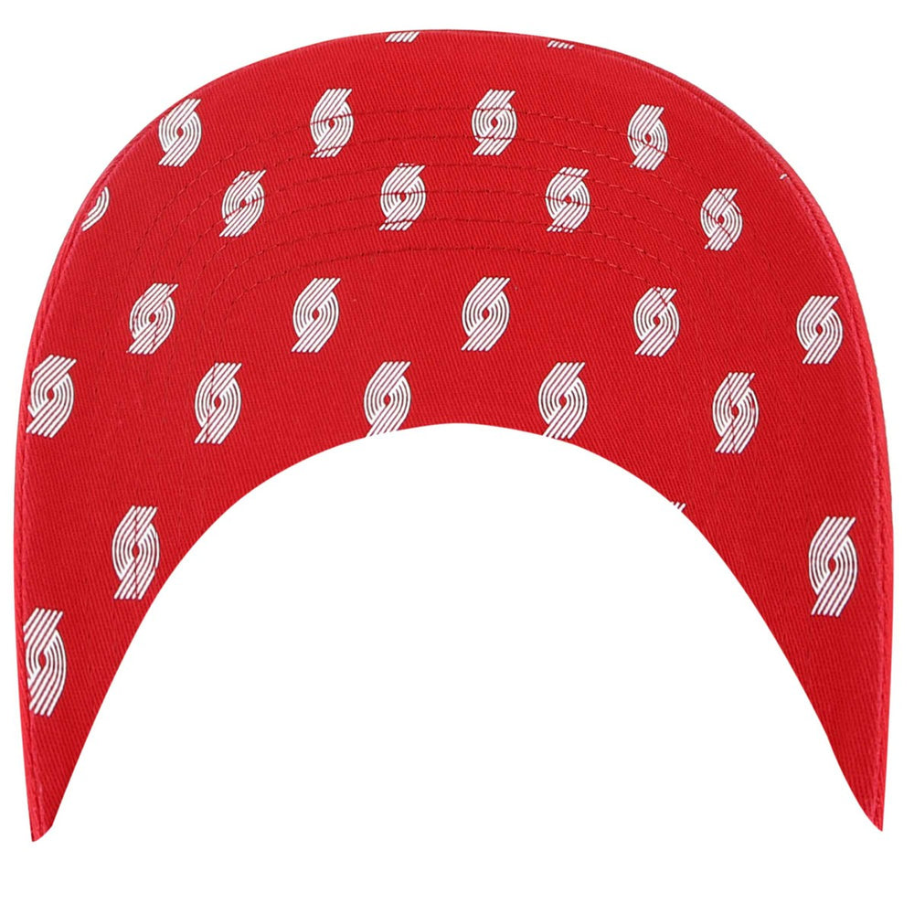 Portland Trail Blazers '47 Women's Confetti Undervisor Clean Up Adjustable Hat Red - NBA