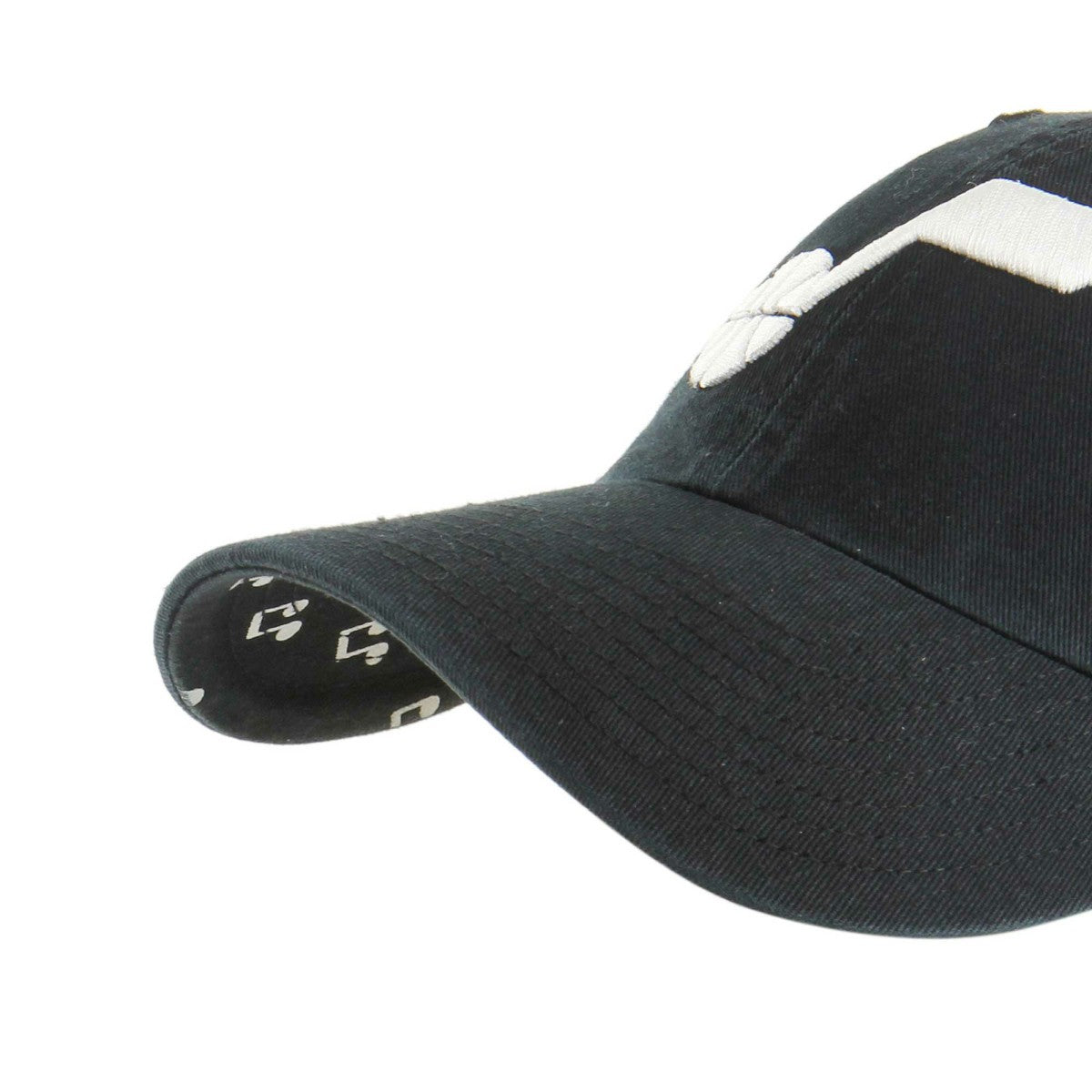 Utah Jazz '47 Women's Confetti Undervisor Clean Up Adjustable Hat Black - NBA