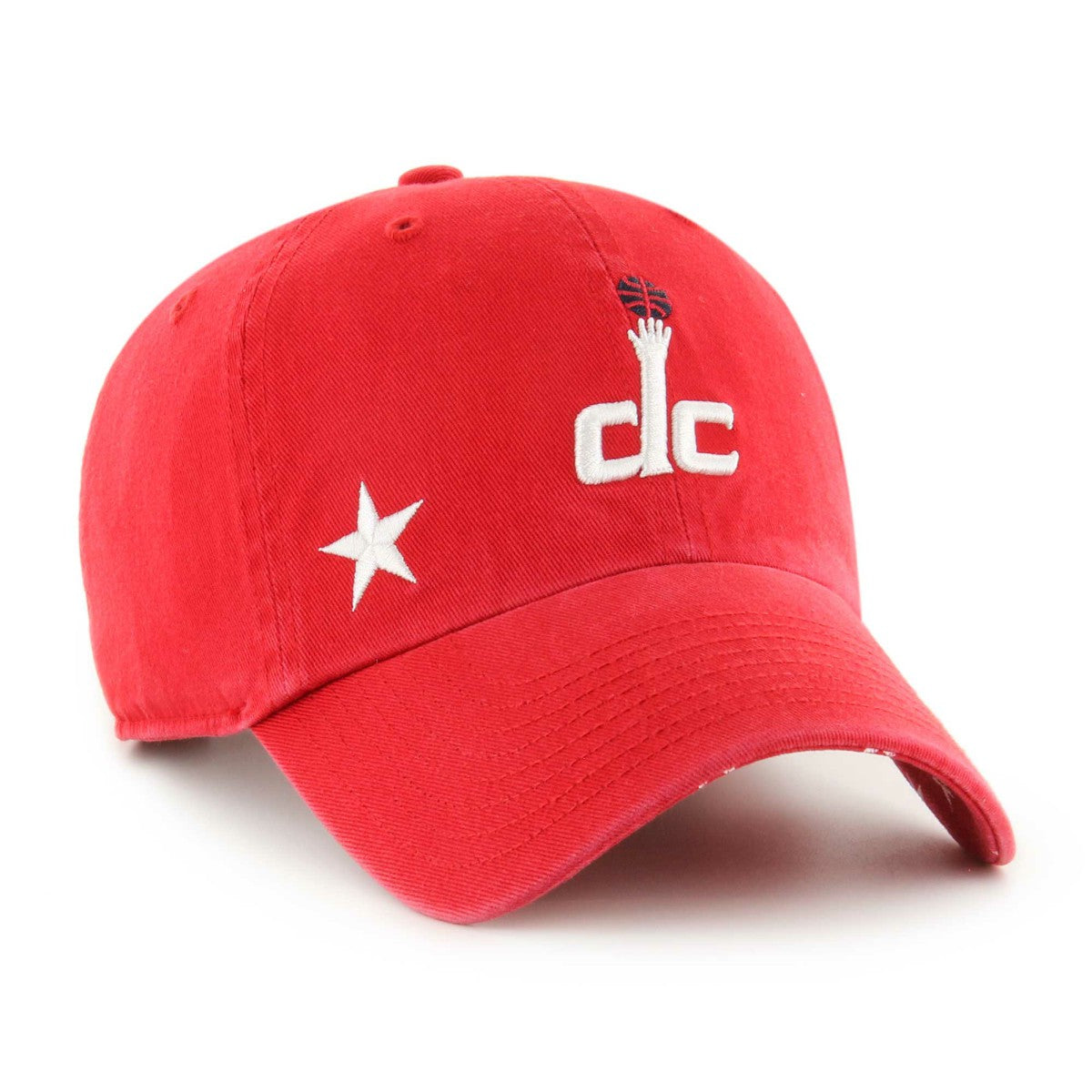 Washington Wizards '47 Women's Confetti Undervisor Clean Up Adjustable Hat Red - NBA