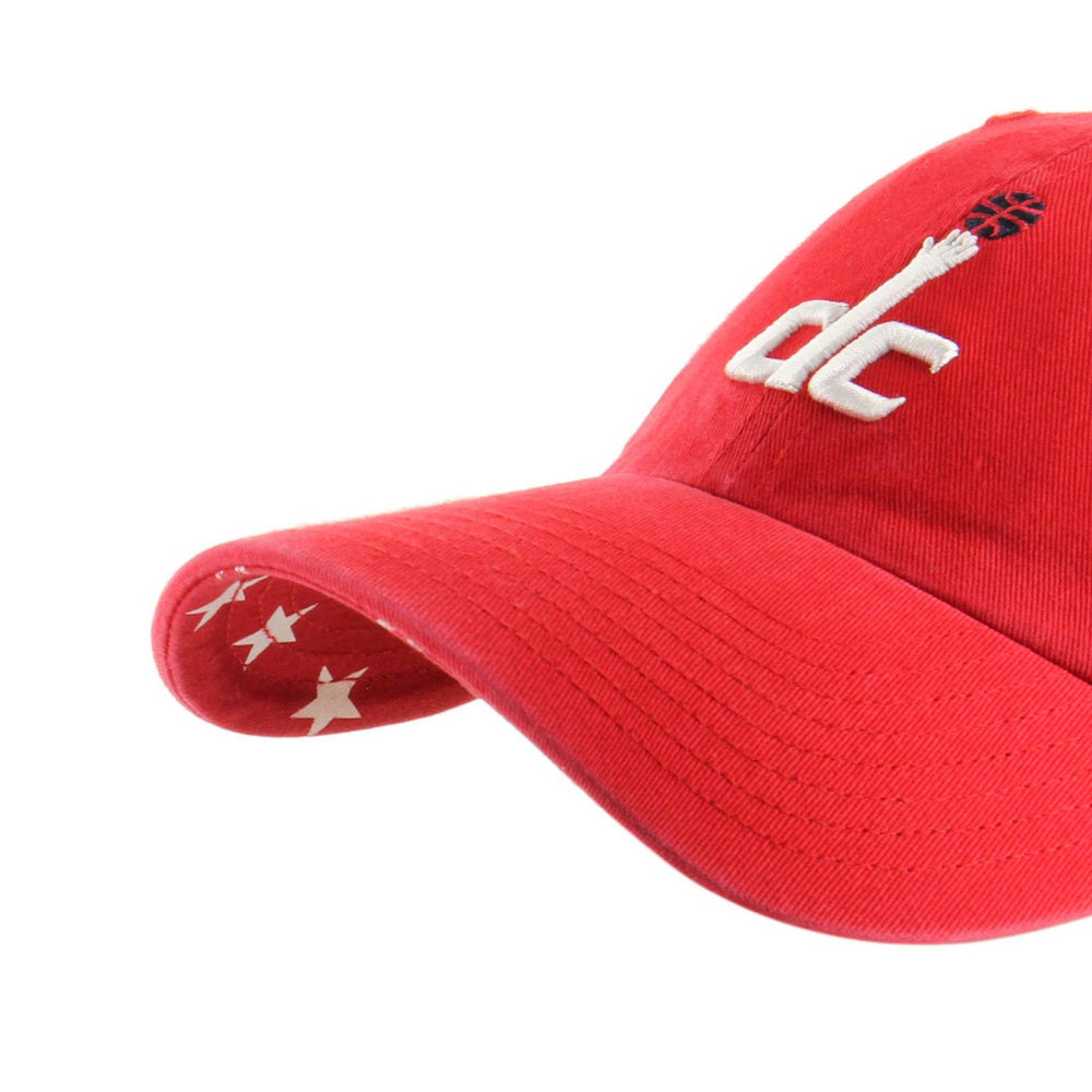 Washington Wizards '47 Women's Confetti Undervisor Clean Up Adjustable Hat Red - NBA