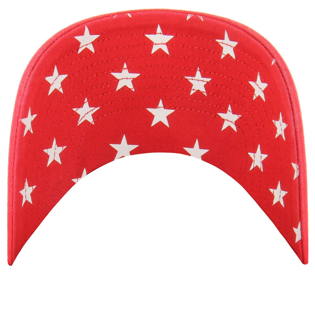 Washington Wizards '47 Women's Confetti Undervisor Clean Up Adjustable Hat Red - NBA