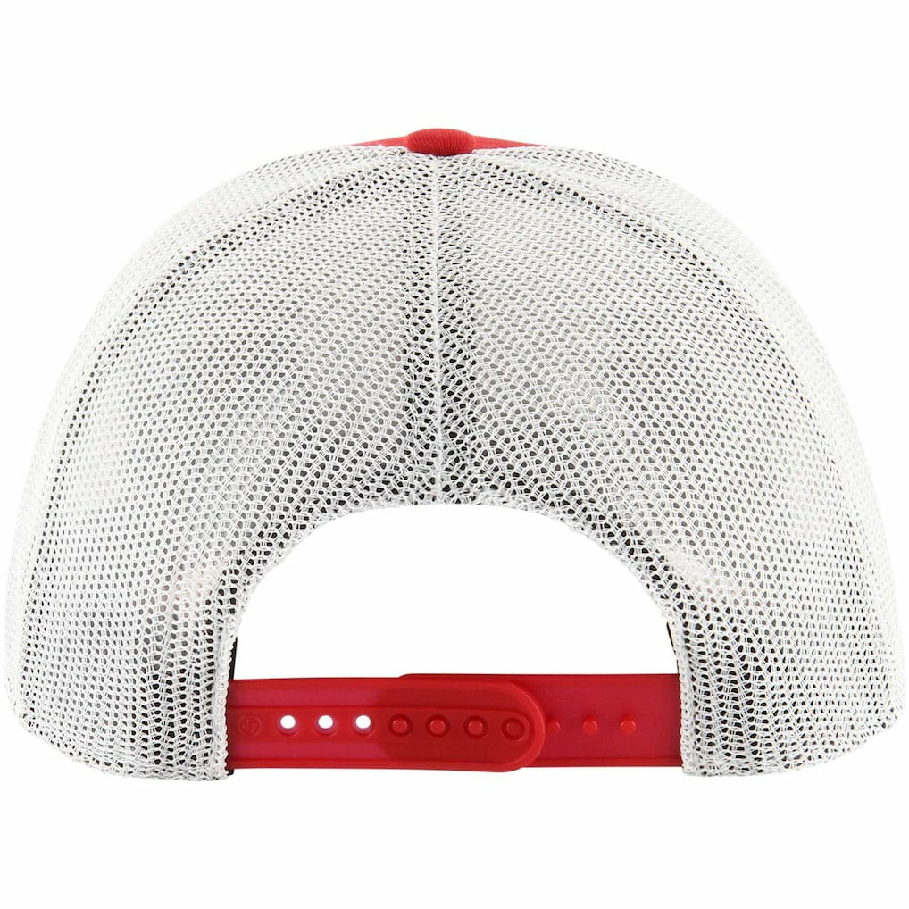 Chicago Bulls '47 Semi Patch Trucker Adjustable Hat Red - NBA