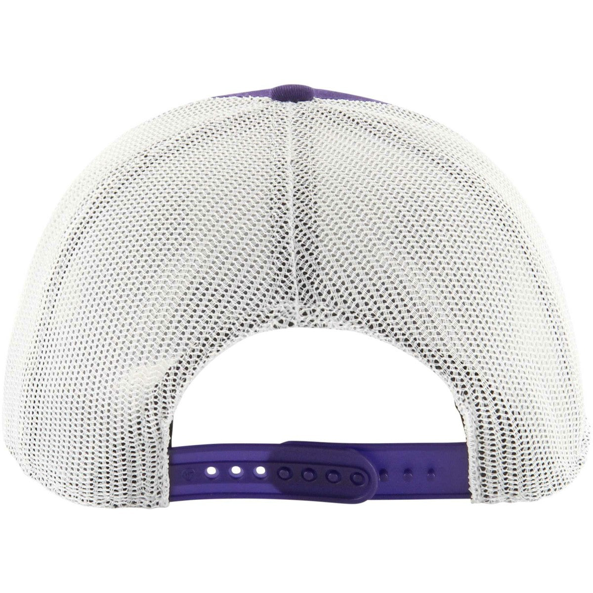 Los Angeles Lakers '47 Semi Patch Trucker Adjustable Hat Purple - NBA