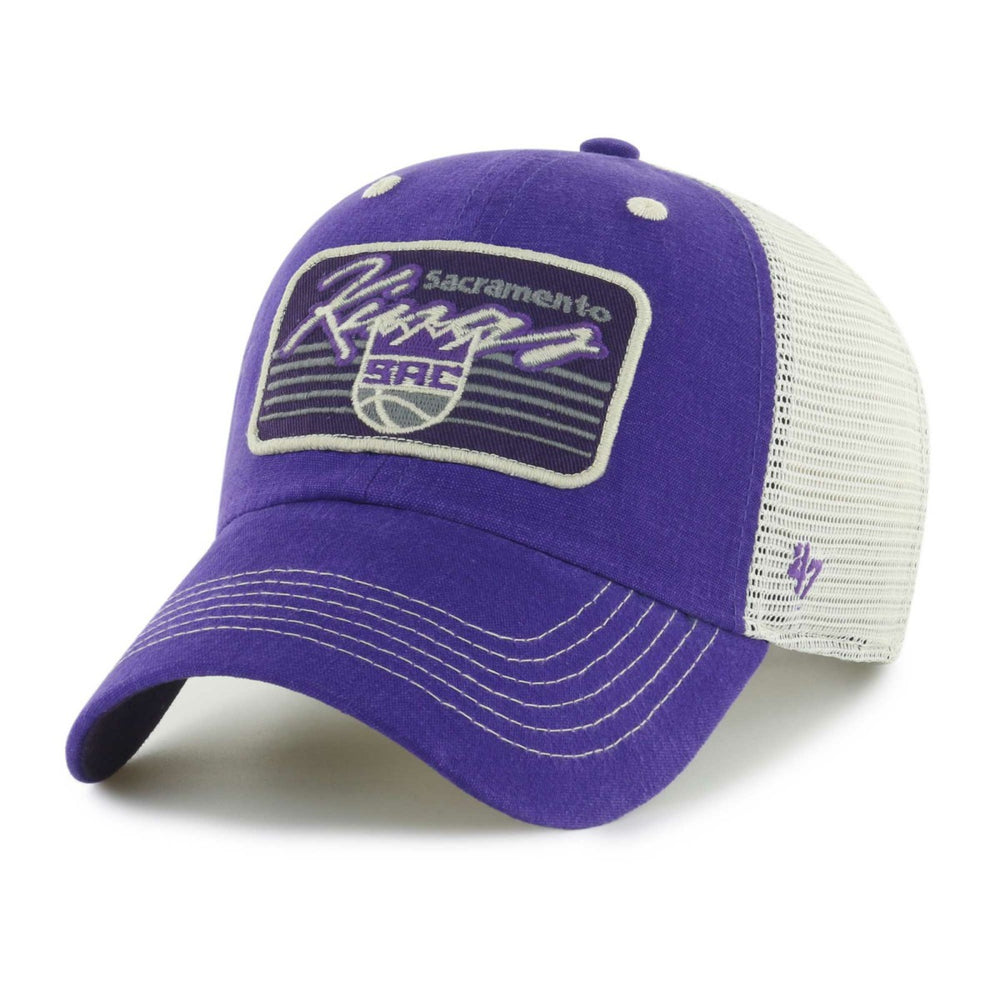 Sacramento Kings '47 Five Point Patch Clean Up Adjustable Hat Purple - NBA