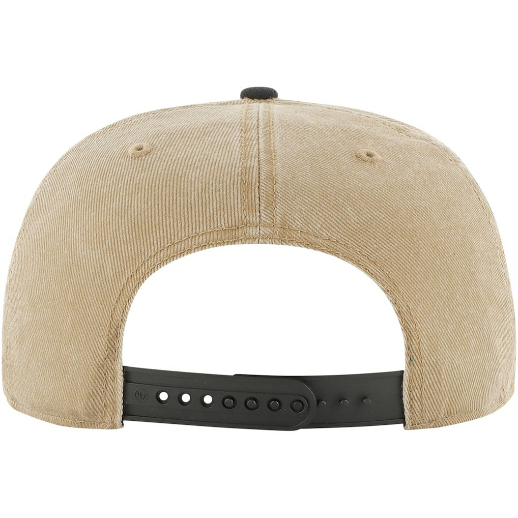 Brooklyn Nets '47 Chilmark Captain Snapback Khaki/Black - NBA