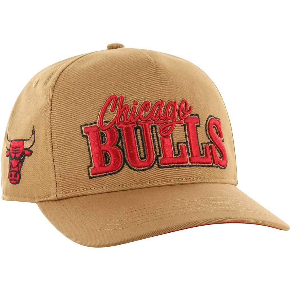 Chicago Bulls '47 Barnes Hitch Adjustable Hat Tan - NBA