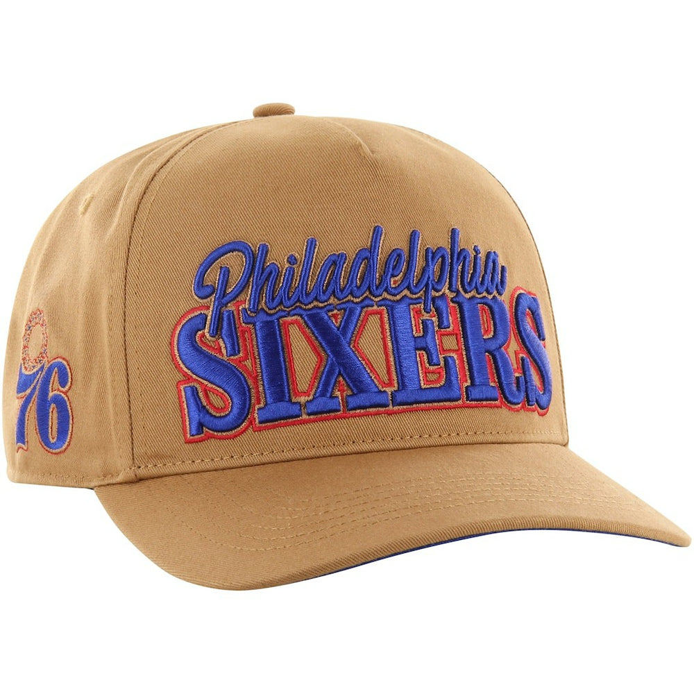 Philadelphia 76ers '47 Barnes Hitch Adjustable Hat Tan - NBA