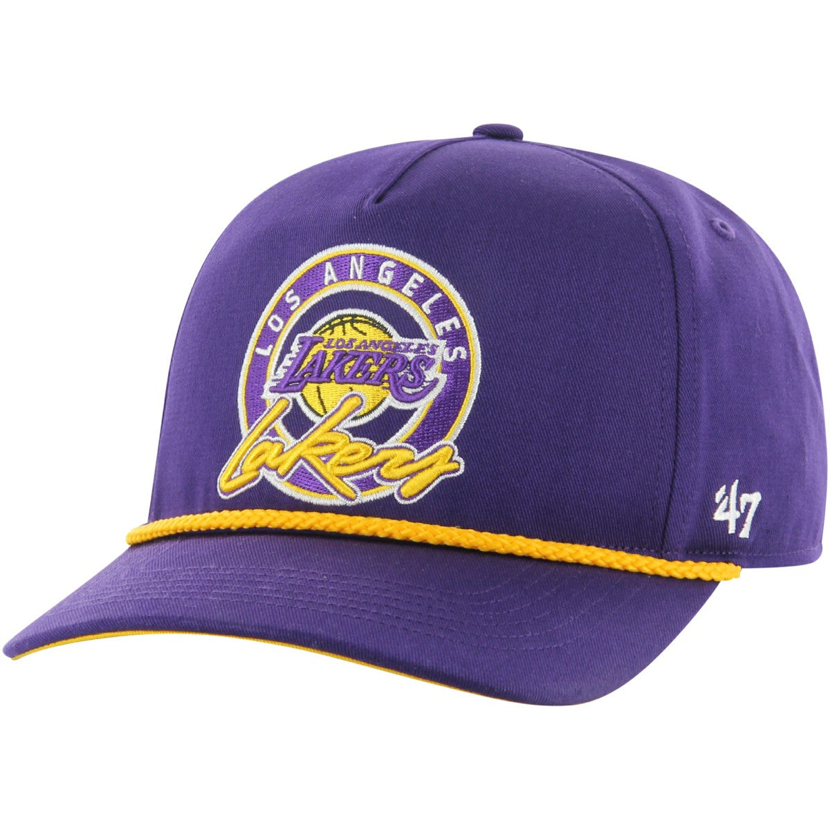 Los Angeles Lakers '47 Ring Tone Hitch Snapback Purple - NBA