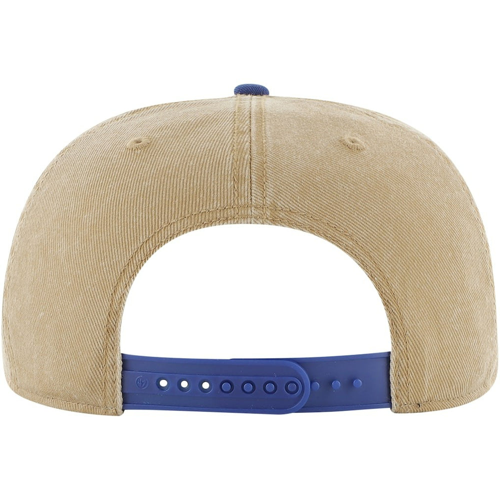 Philadelphia 76ers '47 Chilmark Captain Snapback Khaki/Royal - NBA