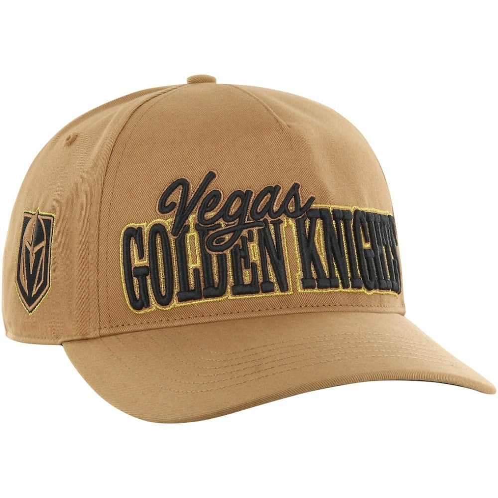 Vegas Golden Knights '47 Barnes Hitch Adjustable Hat - Tan - NHL